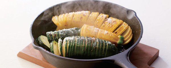 Hasselback Zucchini - Kayanoya USA