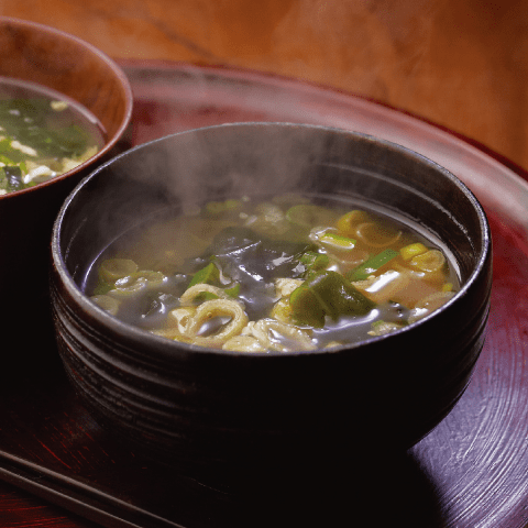 Kayanoya Dashi combined with rice miso.