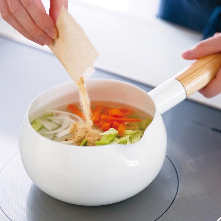 As a soup base