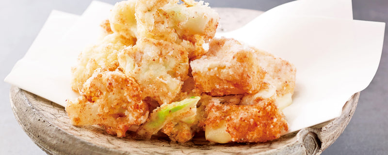 Cauliflower and Cheese Dashi Karaage