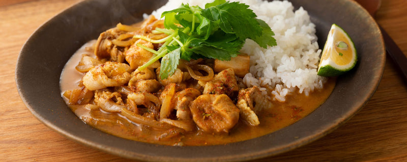 Juicy Wheat Gluten Curry