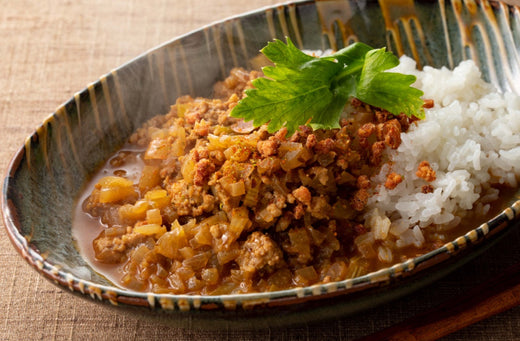 Celery Curry with Crunchy Fermented Soybeans