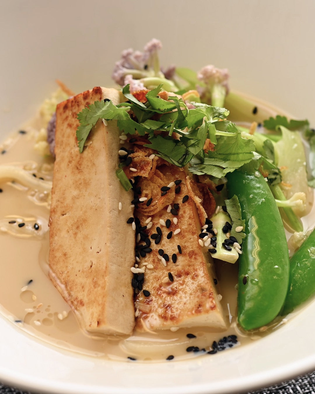 Vegan Tonkotsu Udon