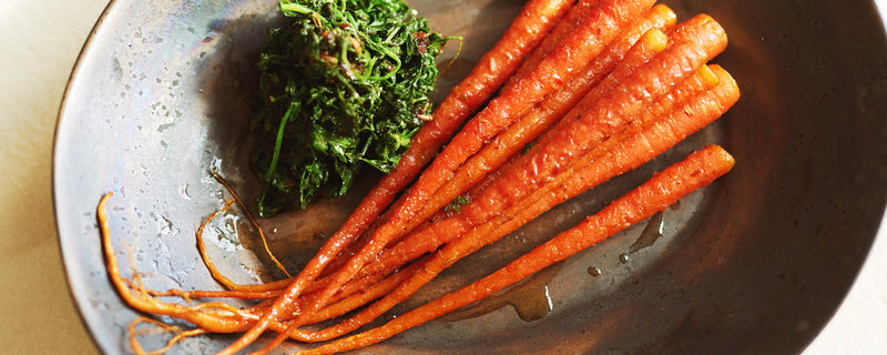 Umami Dashi Oil-Steamed Carrots
