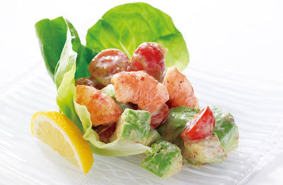 Shrimp and Avocado Salad with Umami Mayo Sauce