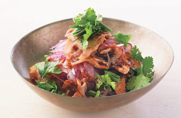 Thai-Inspired Spicy Dashi Pork Salad
