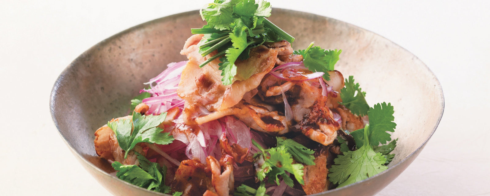 Thai-Inspired Spicy Dashi Pork Salad