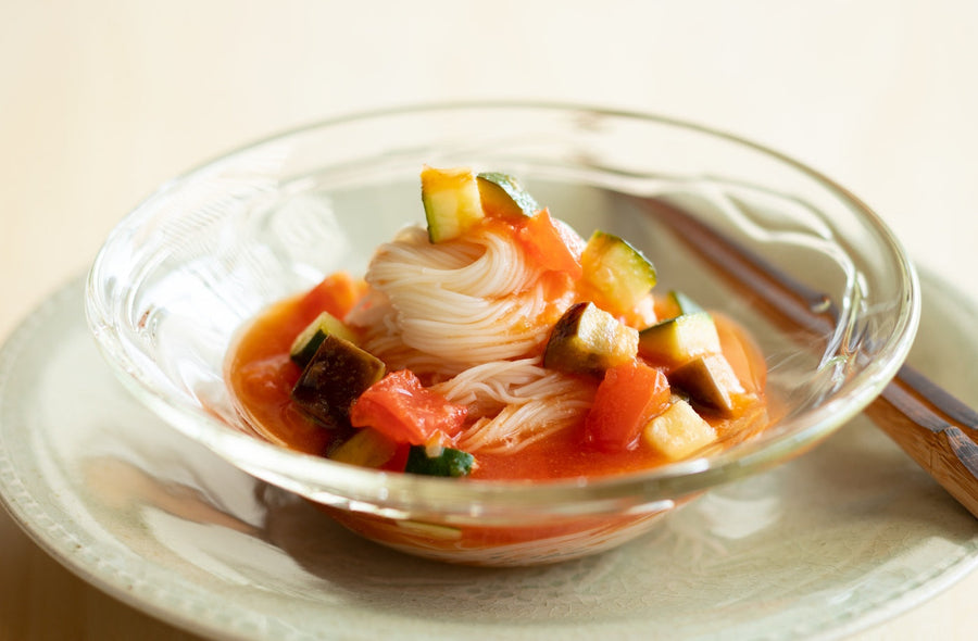 Tomato Somen Noodles