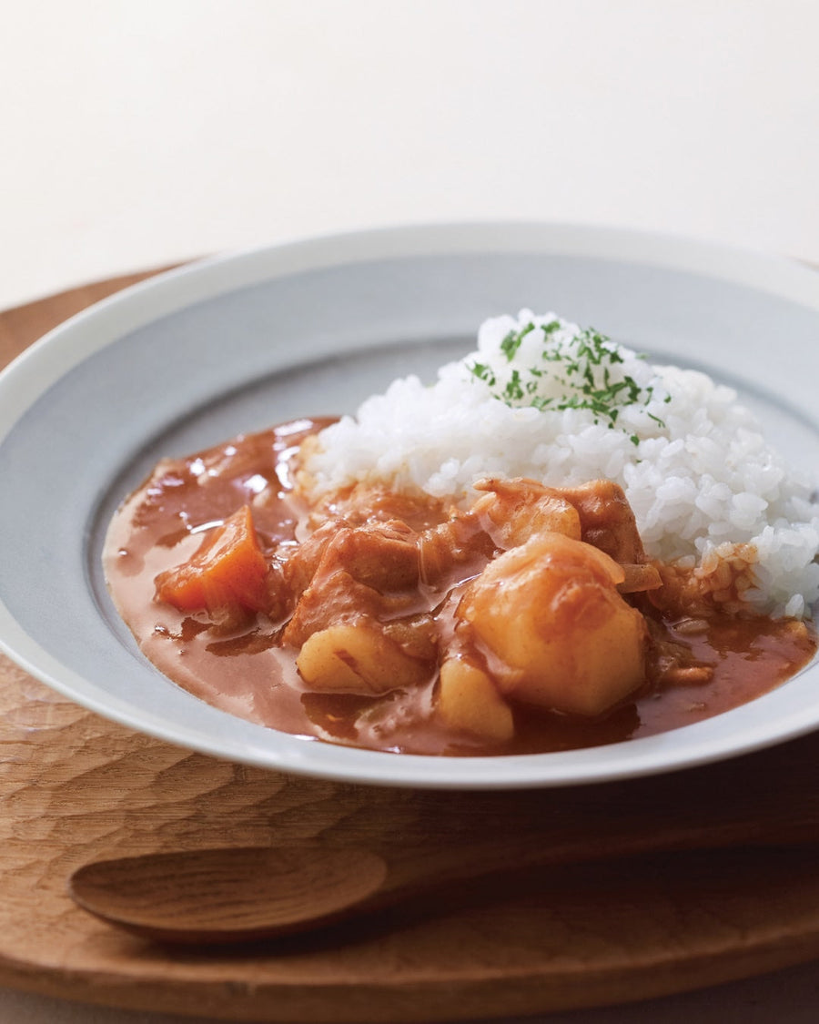Vegetable Dashi Curry Rice