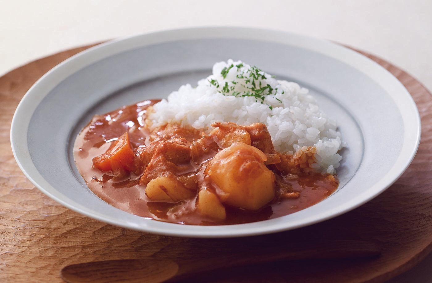 Vegetable Dashi Curry Rice