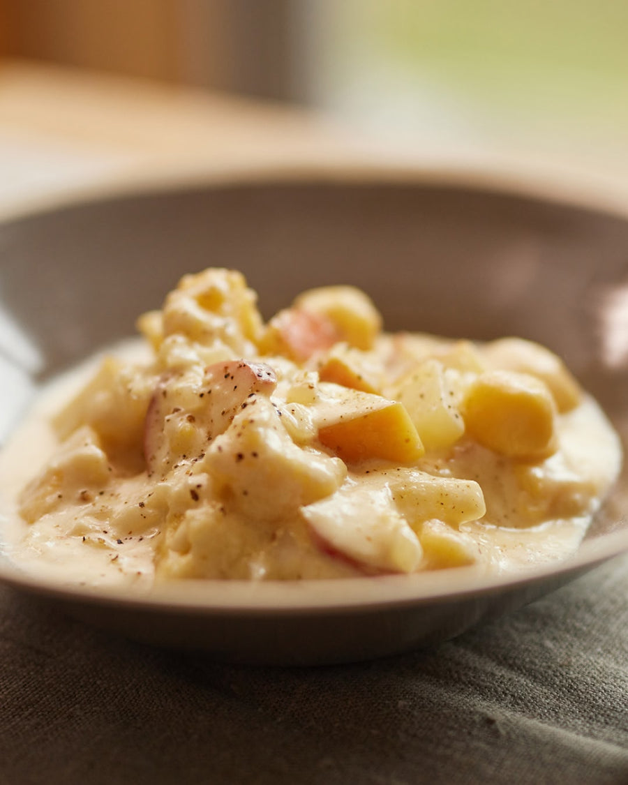 Apple and Sweet Potato Gnocchi