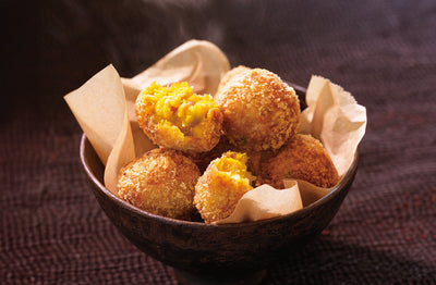 Pumpkin and Ham Croquettes