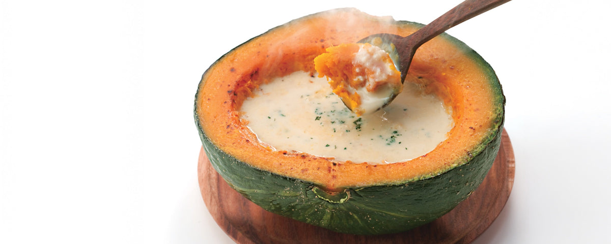 Pumpkin Gratin Soup