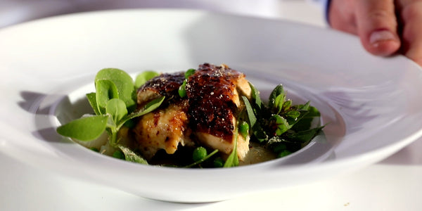 Roast Chicken with Turnip