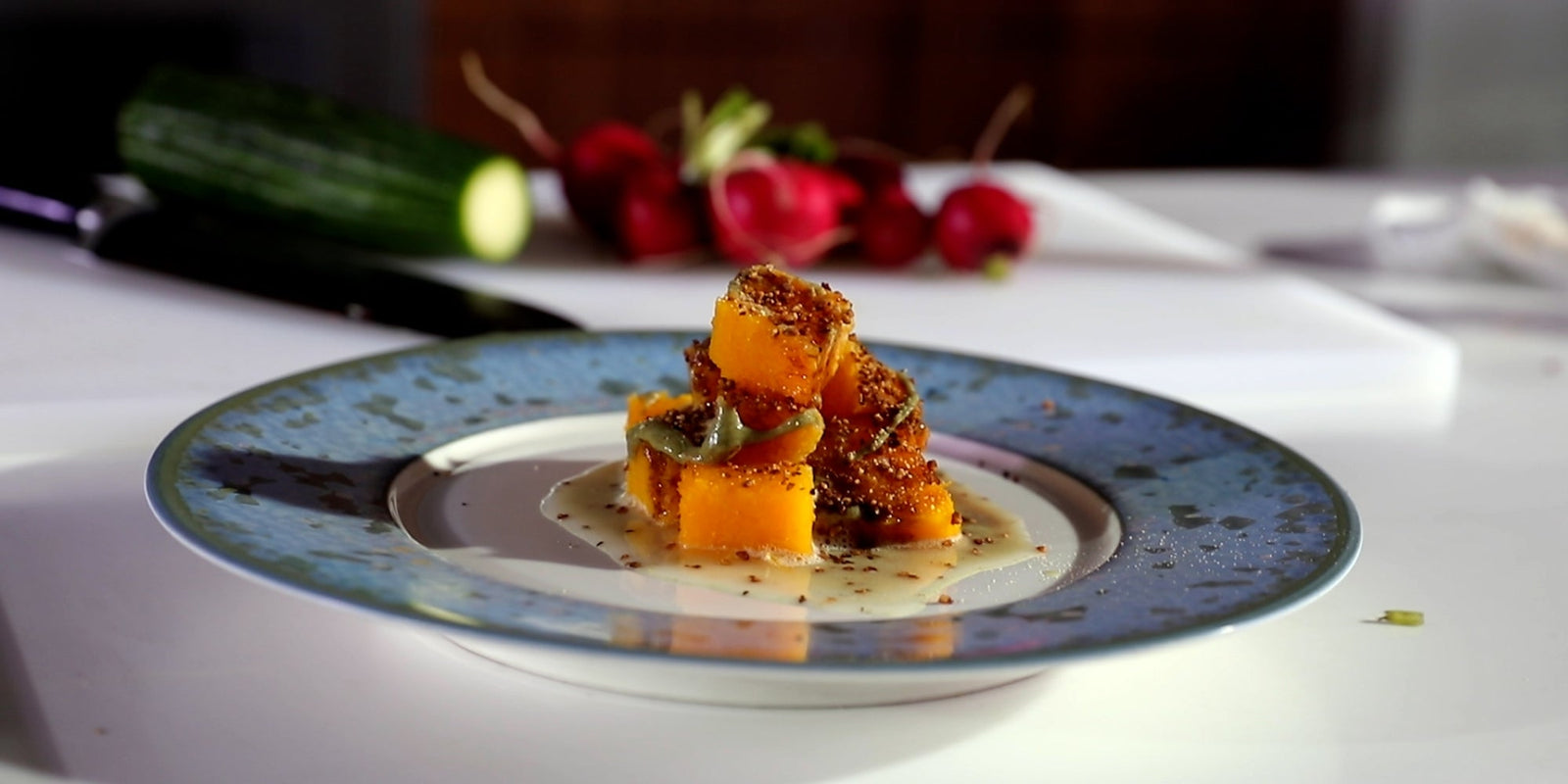 Roasted Butternut Squash with Toasted Buckwheat