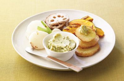 Grilled Vegetables with Kelp Butter