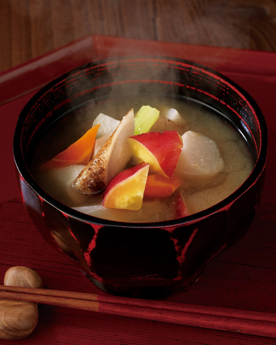 Root Vegetable Miso Soup