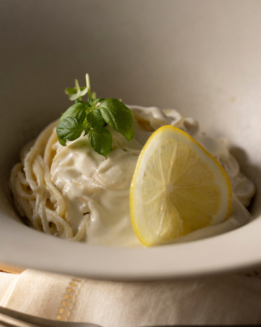 Chilled Lemon Cream Capellini