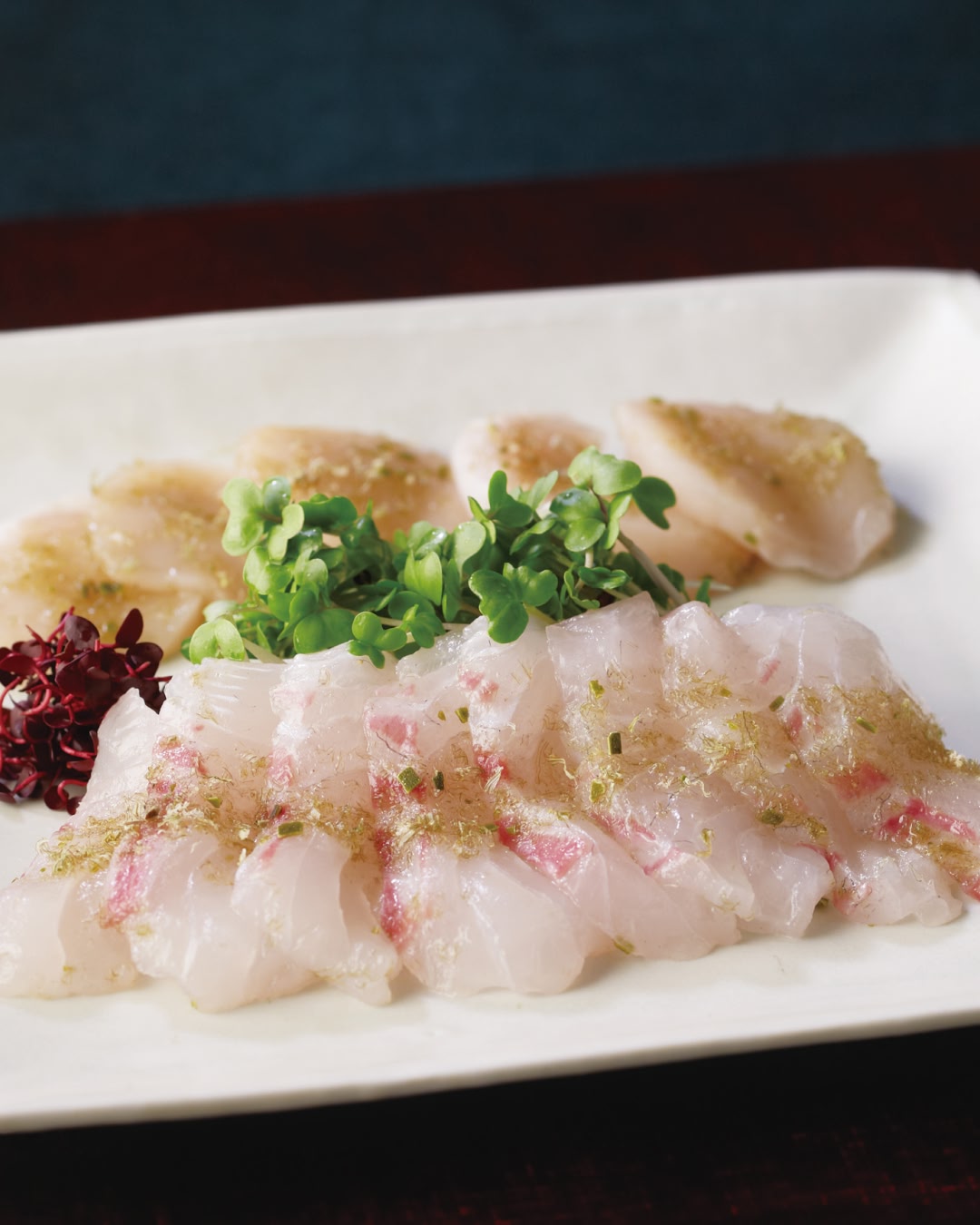 Kelp Dashi-Marinated Seafood