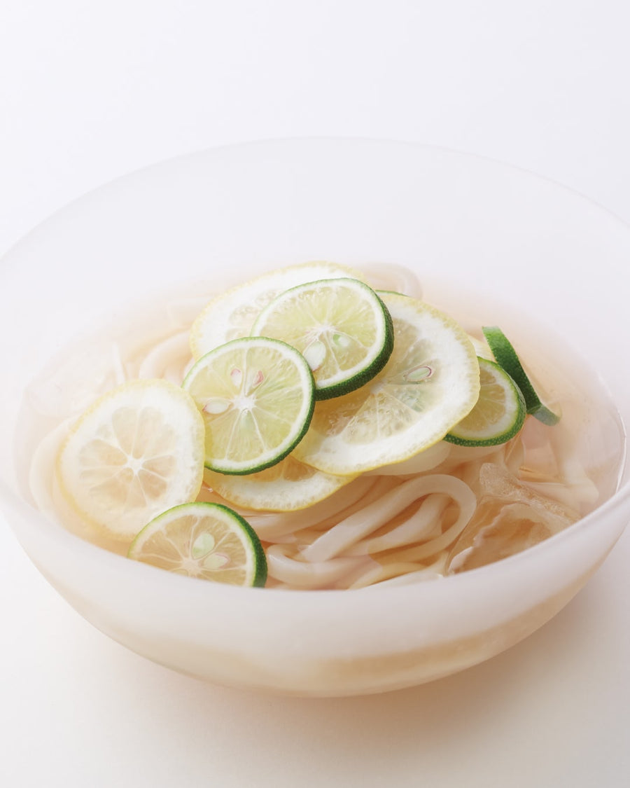 Chilled Udon with Citrus
