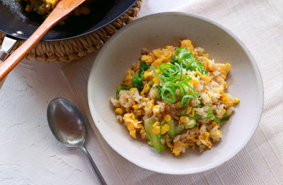 Fried Rice with Corn and Egg