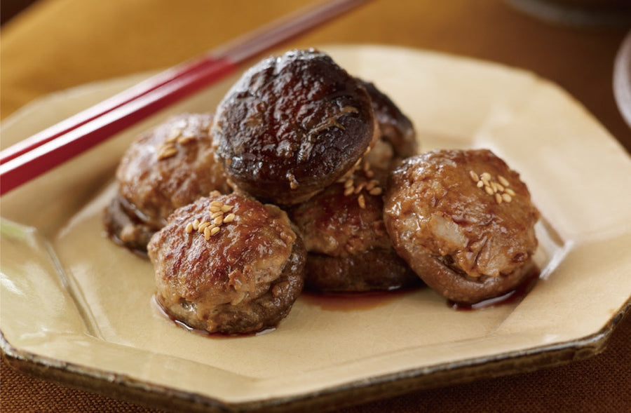 Shiitake Mushroom Hamburger Steak
