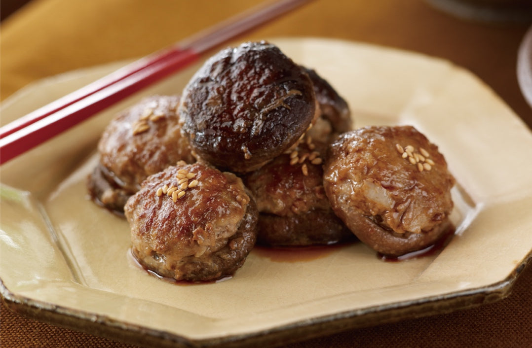 Shiitake Mushroom Hamburger Steak