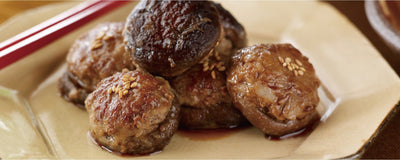 Shiitake Mushroom Hamburger Steak