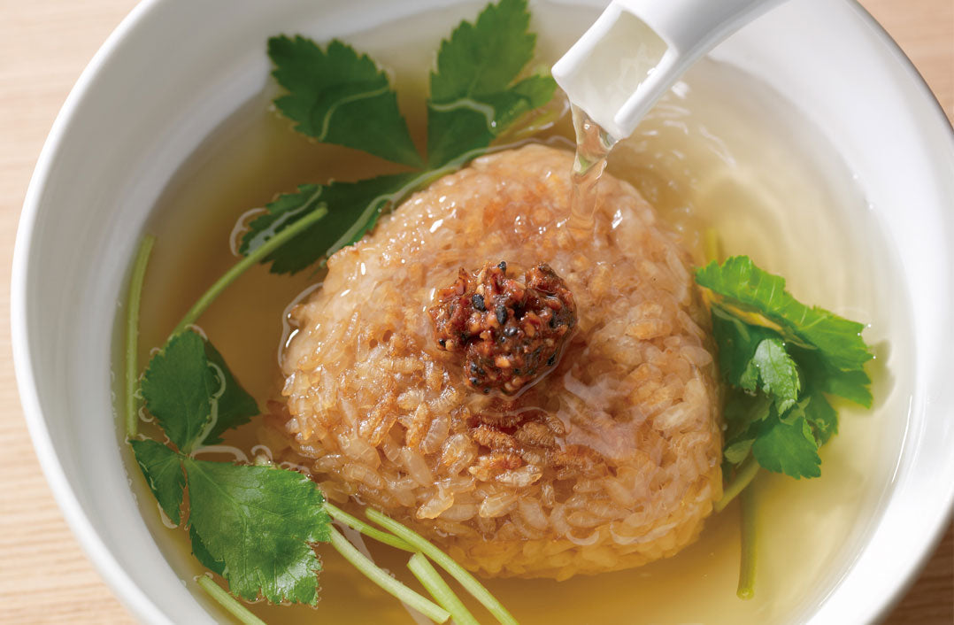 Grilled Rice Ball in Dashi Broth