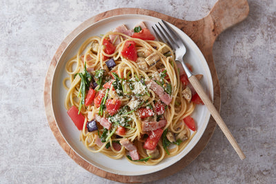 Summer Vegetable Spaghetti