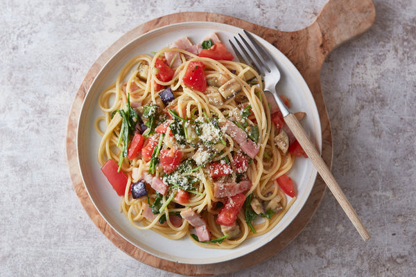 Summer Vegetable Spaghetti