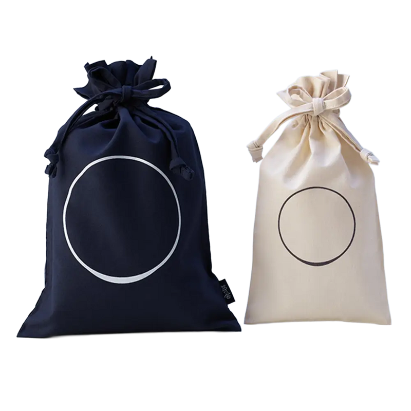 Organic Cotton Drawstring Bag
