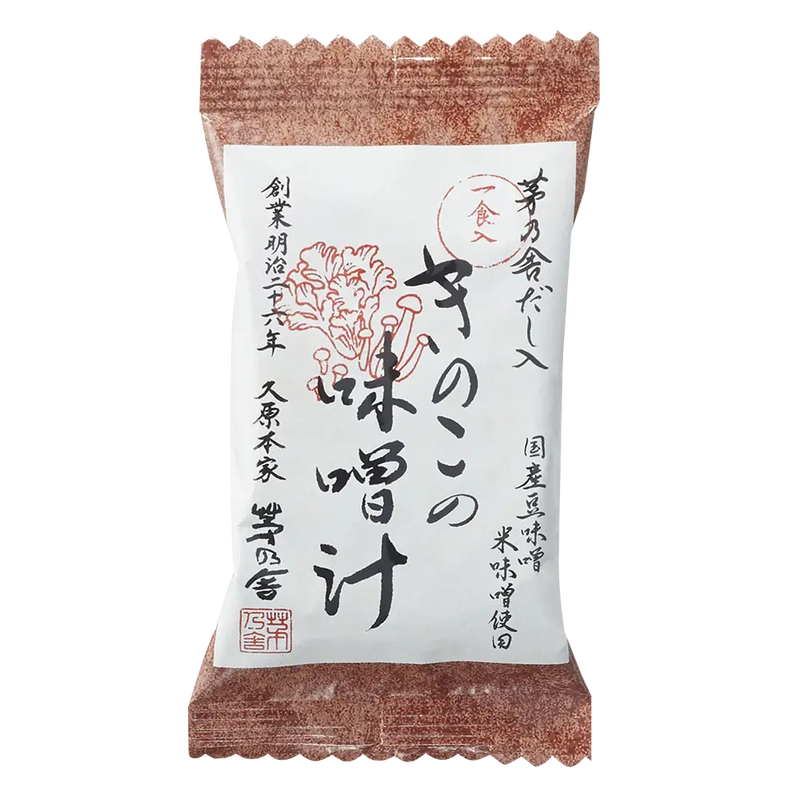 Kayanoya Freeze-Dried Mushroom Miso Soup (4 packets)
