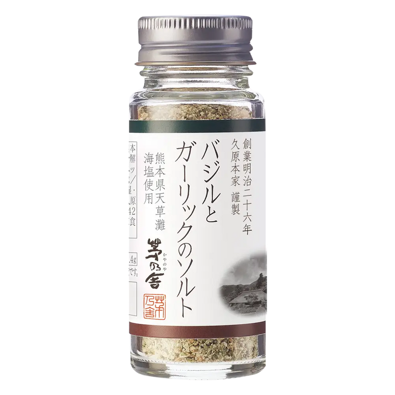 Kayanoya Basil Garlic Sea Salt (30 g)