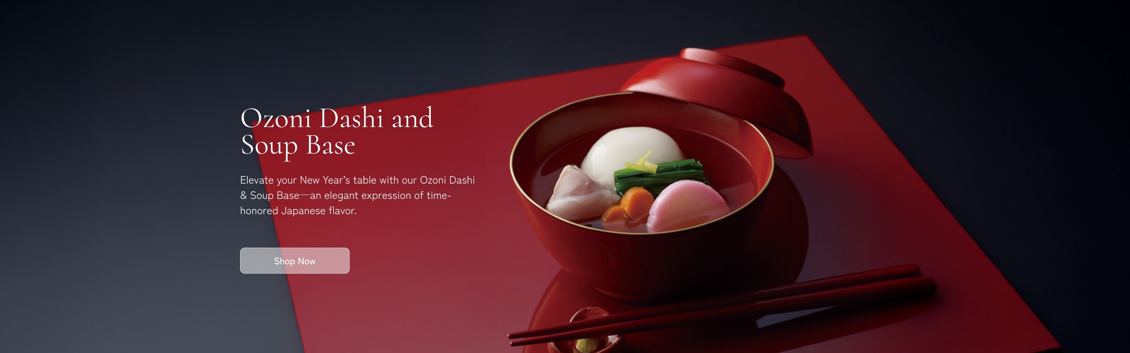 Ozoni Dashi and Soup Base - Soy Sauce