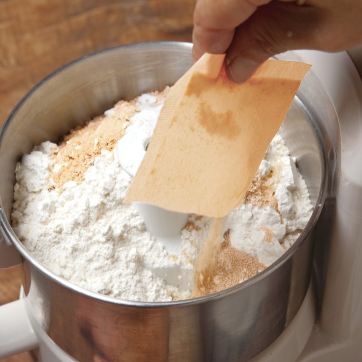 Mixed into batter or dough