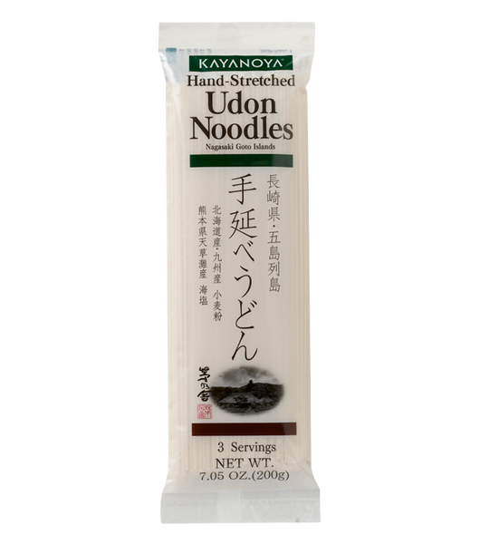 Hand-Stretched Udon Noodles - Kayanoya USA