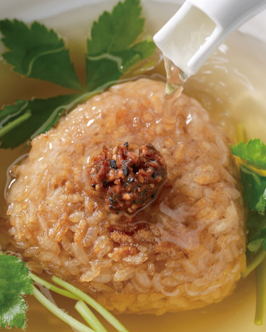 Grilled Rice Ball in Dashi Broth