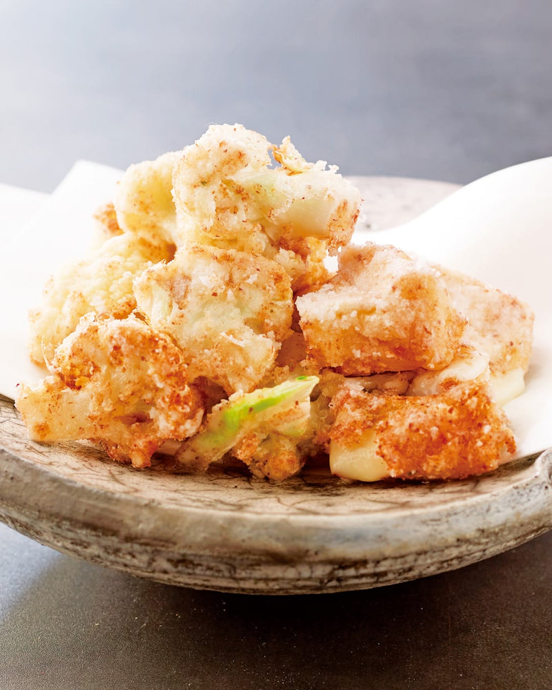 Cauliflower and Cheese Dashi Karaage