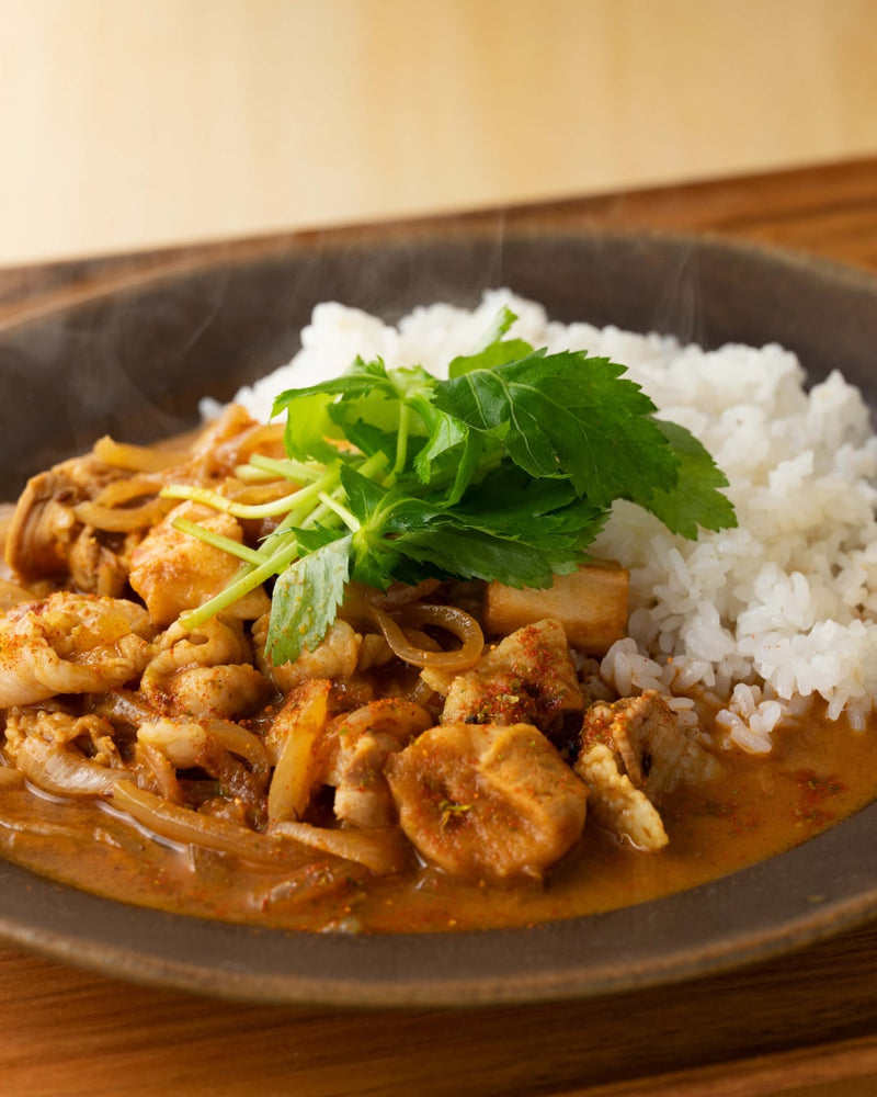 Juicy Wheat Gluten Curry