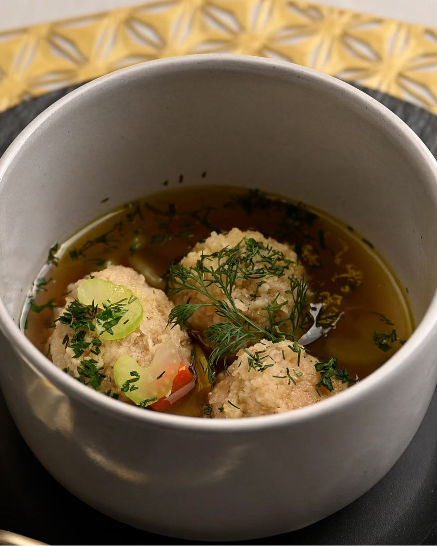 Vegan Matzo Ball Soup