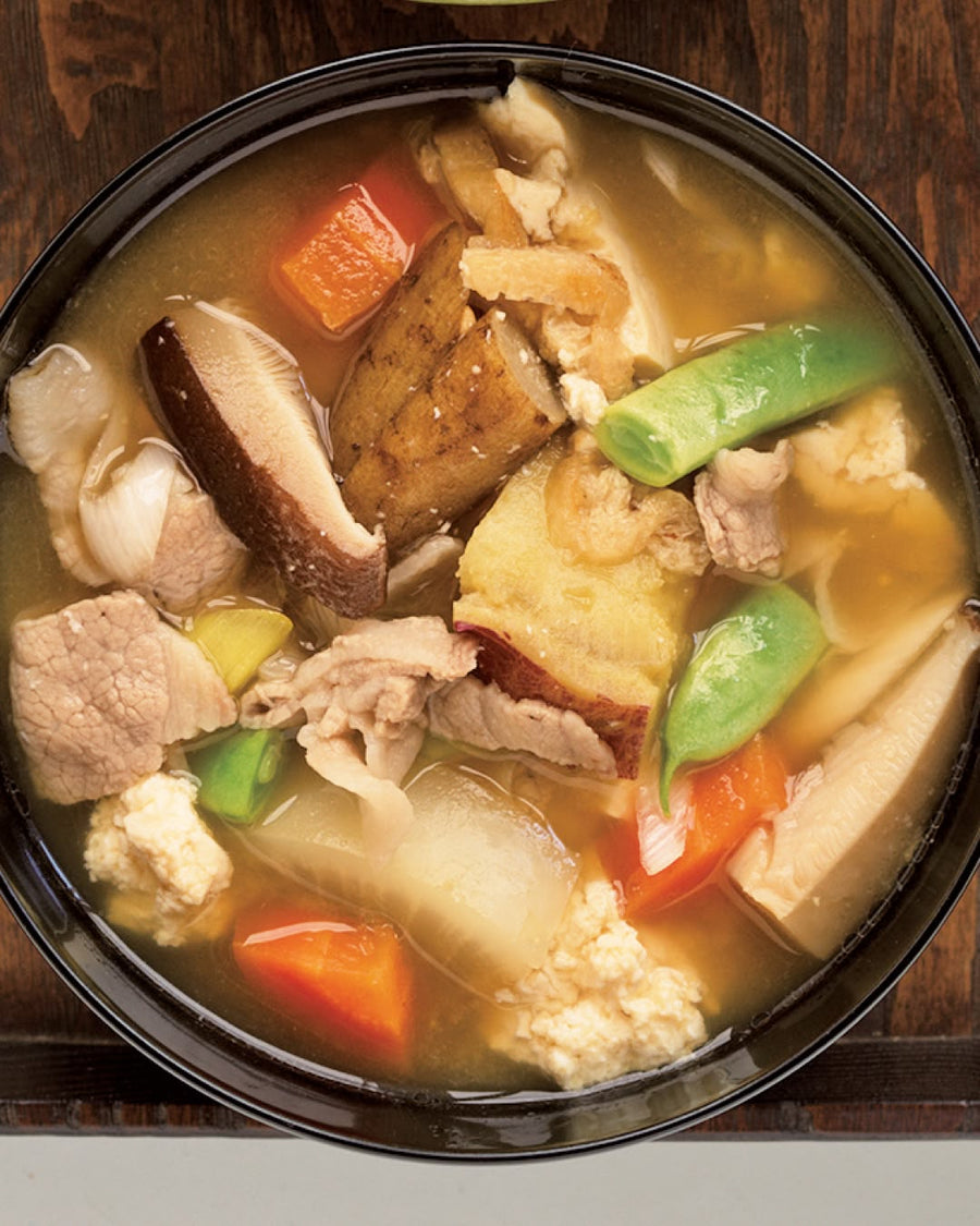 Hearty Chunky Pork Miso Soup