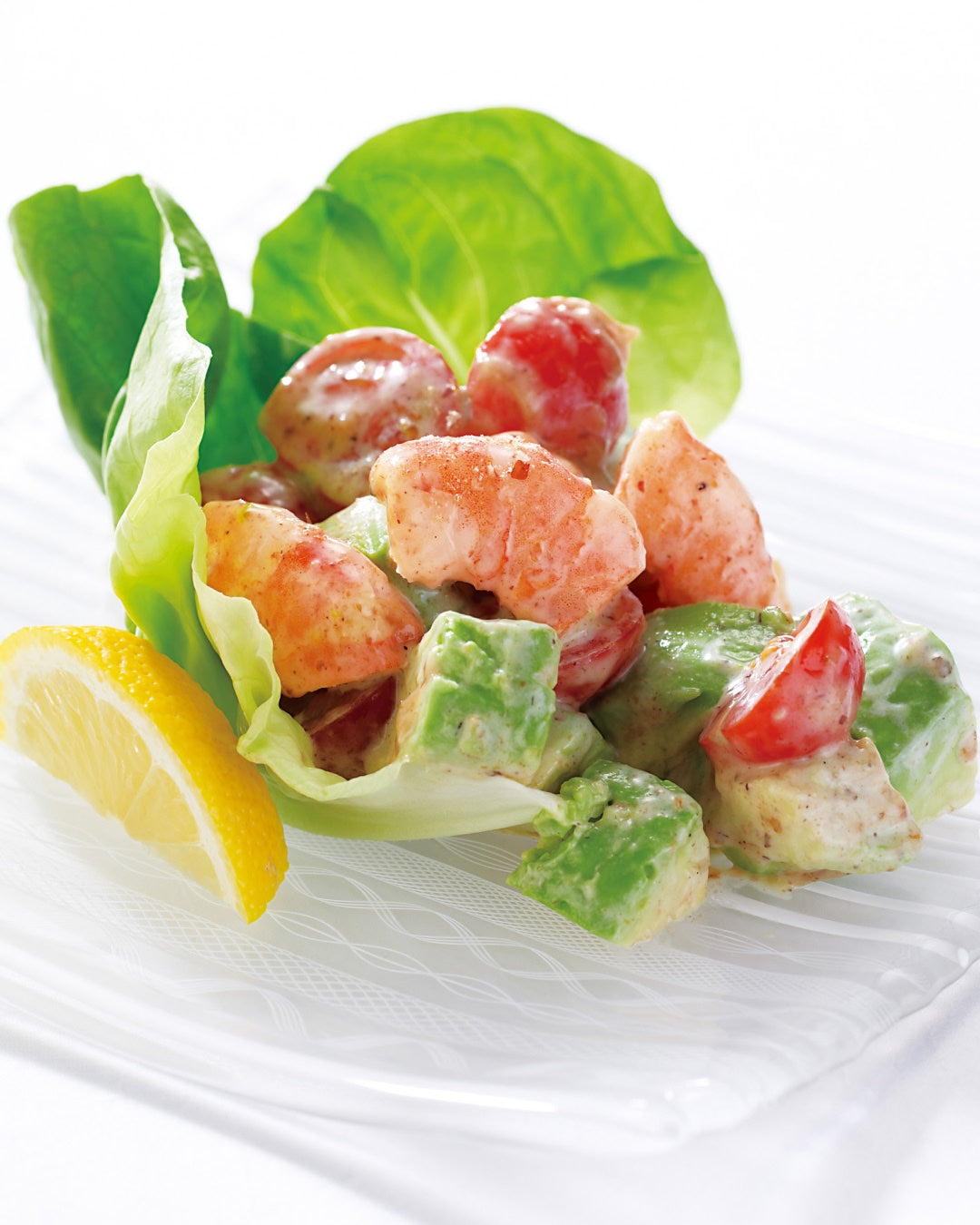 Shrimp and Avocado Salad with Umami Mayo Sauce