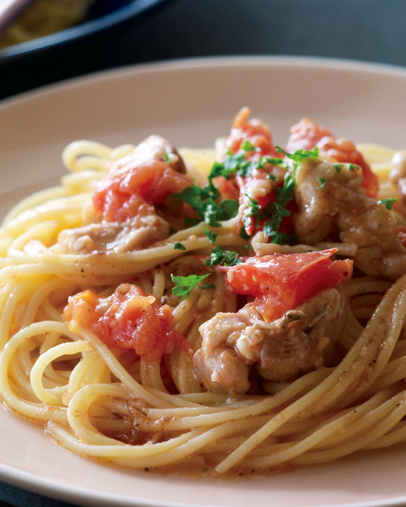 Pasta with Tomato and Chicken
