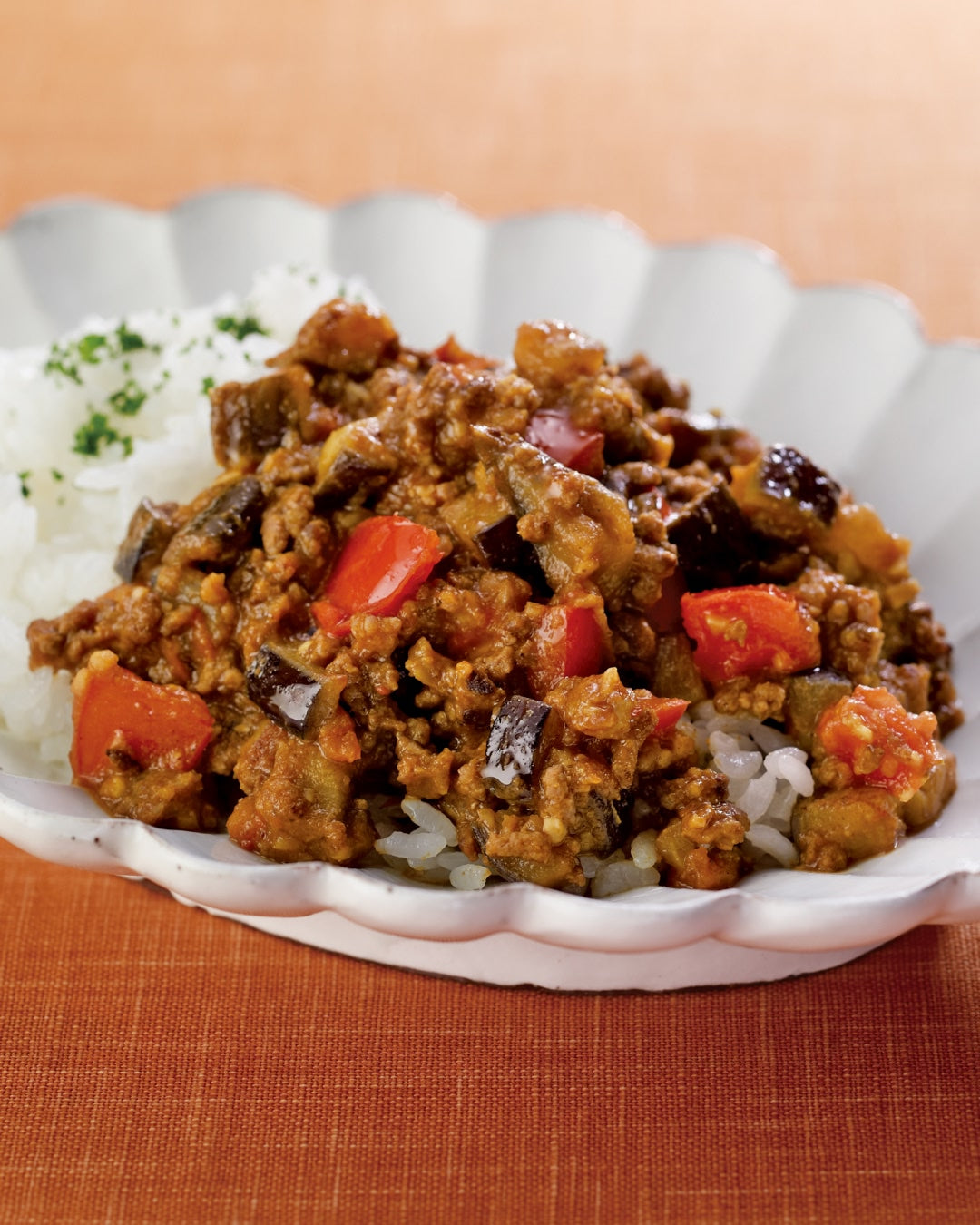 Eggplant Keema Curry