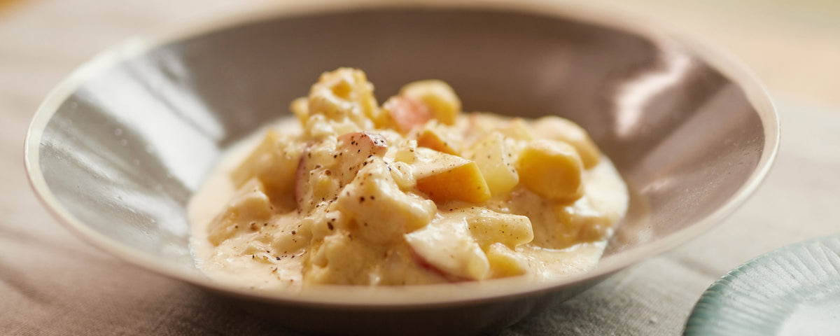 Apple and Sweet Potato Gnocchi