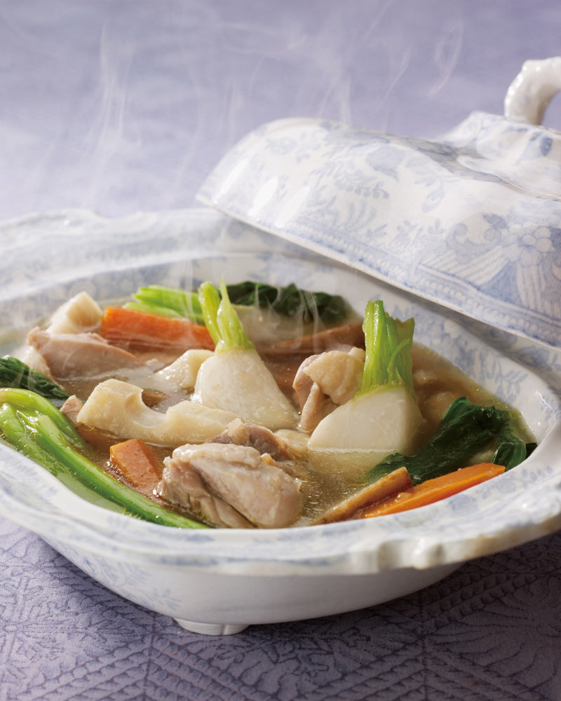 Root Vegetable and Chicken Thigh Pot-au-Feu