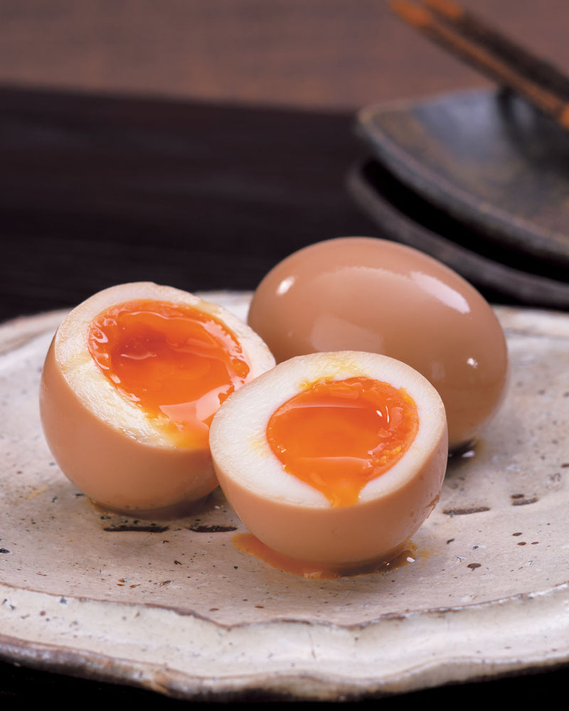 Soft-Boiled Dashi Eggs