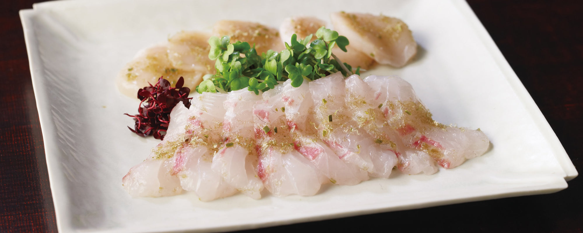 Kelp Dashi-Marinated Seafood