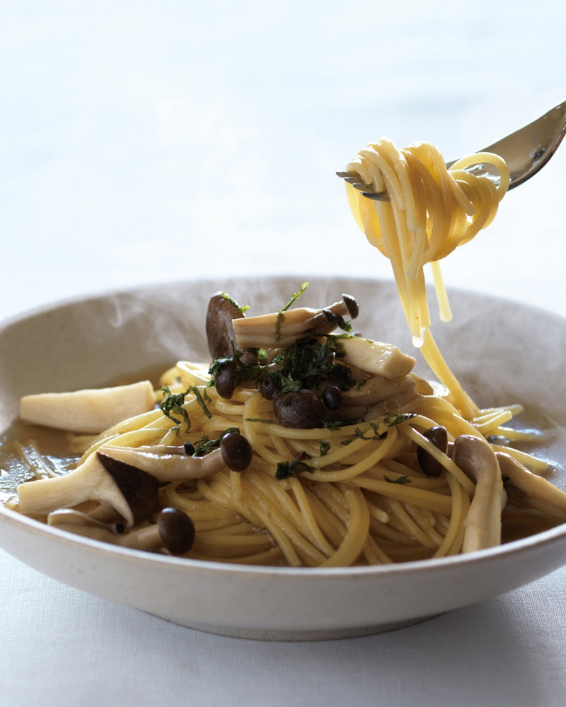 Umami Dashi Pasta with Mushrooms